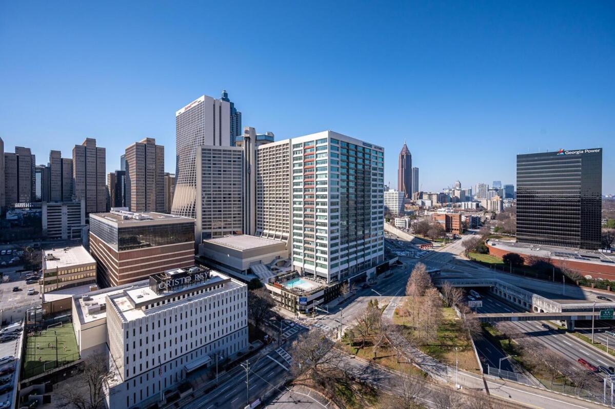 Heart Downtown! City View Onsite Parking! King Bed Lm807 Atlanta Esterno foto