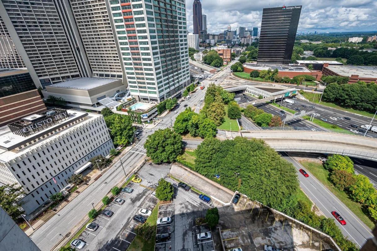 Heart Downtown! City View Onsite Parking! King Bed Lm807 Atlanta Esterno foto